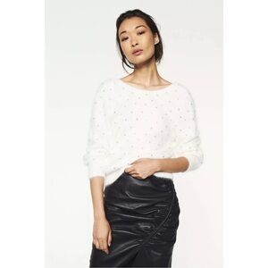 ba&sh Amby Jumper Ecru Size 0/XS LIKE NEW